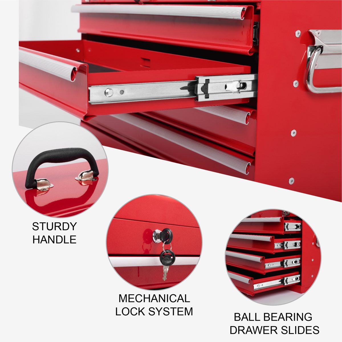 Heavy Duty Metal Tool Box, photo 6